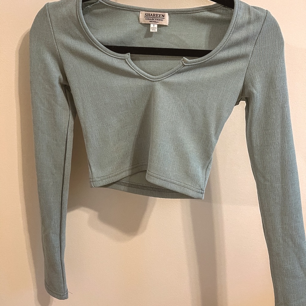 Crop top long sleeve